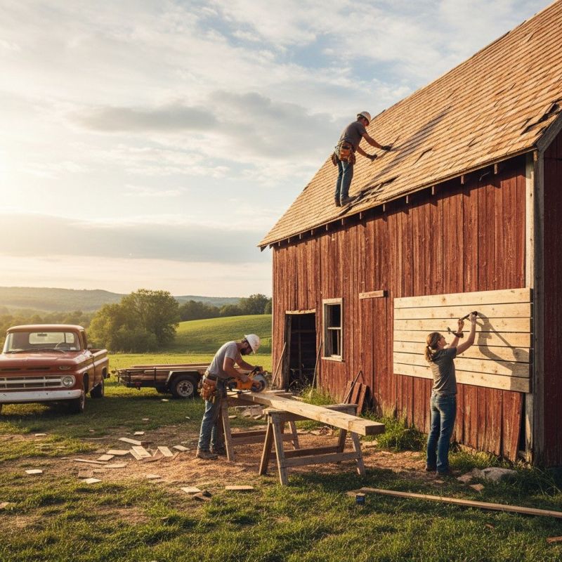 Barn Painting