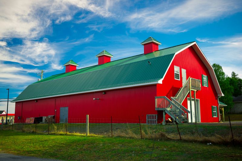 Vibrant Barn Artwork